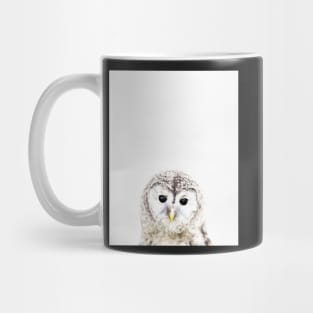 Baby owl, Nursery, Owl, Animal, Kids room, Modern art, Wall decor Mug